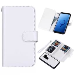 Dobbelflip magnet 2i1 Samsung Galaxy S9 Plus (SM-G965F)  - Hvit
