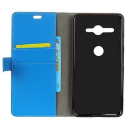 Mobilplånbok 2-kort Sony Xperia XZ2 Compact (H8324)  - Blå