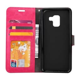 Lommebokdeksel 3-kort Samsung Galaxy A6 2018 (SM-A600F)  - Rosa