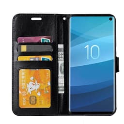 Lommebokdeksel 3-kort Samsung Galaxy S10 (SM-G973F)  - Svart