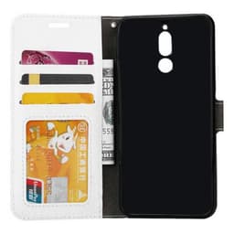 Lommebokdeksel 3-kort Huawei Mate 10 Lite (RNE-L21)  - Hvit