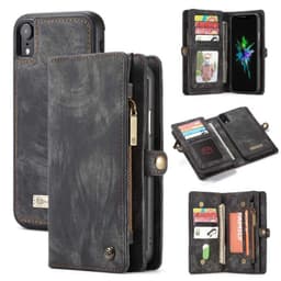 Multi lommebok 11-kort Apple iPhone XR (6.1")  - Svart / grønn