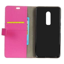 Lommebokdeksel 2-kort OnePlus 6 (A6000)  - Rosa