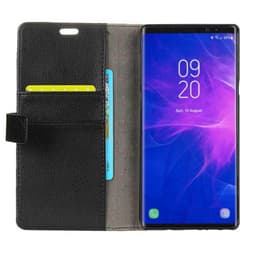 Lompakkokotelo 2-kortti Samsung Galaxy Note 9 (SM-N960F)  - musta