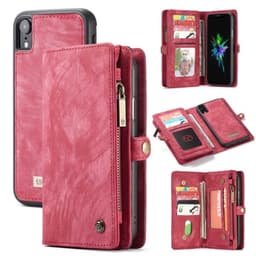 Multi lommebok 11-kort Apple iPhone XR (6.1")  - RØD