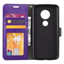 Lompakkokotelo 3-kortti Motorola Moto G6 Play (XT1922)  - violetti