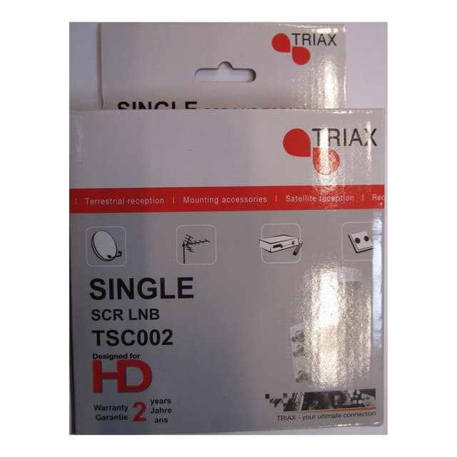 TRIAX SAT-CR LNB TWIN 2st Legacy utgångar