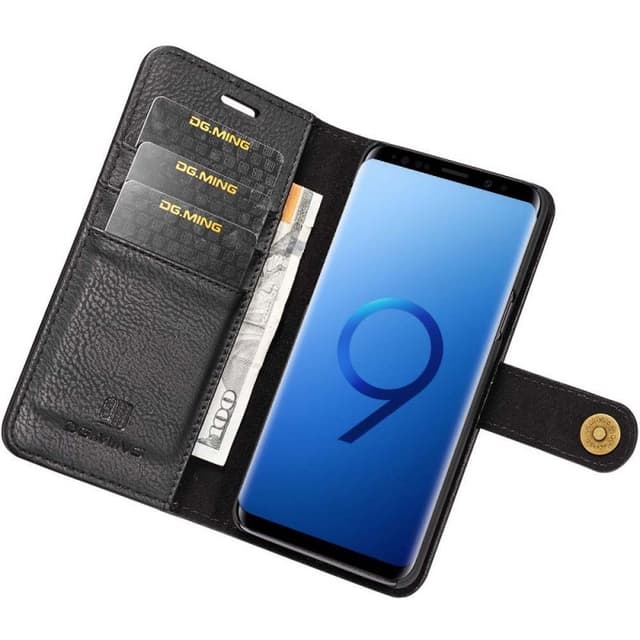 Lompakkokotelo DG-Ming 2i1 Samsung Galaxy S9 Plus (SM-G965F)  - musta