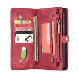 Multi Lompakkokotelo 11-kortti Apple iPhone 7/8  - punainen