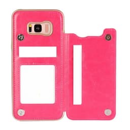 Flipwallet 2-kort Samsung Galaxy S8 Plus (SM-G955F)  - lyserød