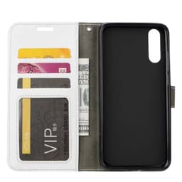 Lommebokdeksel 3-kort Samsung Galaxy A7 2018 (SM-A750F)  - Hvit