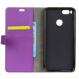 Mobilplånbok 2-kort Xiaomi Mi A1  - Lila