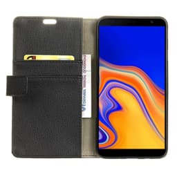 Lompakkokotelo 2-kortti Samsung Galaxy J4 Plus 2018 (SM-J415F)  - must