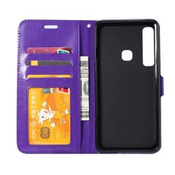 Lommebokdeksel 3-kort Samsung Galaxy A9 2018 (SM-A920F)  - lilla