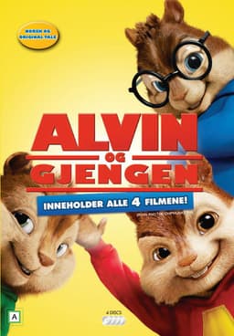 ALVIN OG GJENGEN 1-4 (DVD)