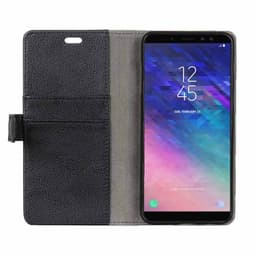 Mobilplånbok 2-kort Samsung Galaxy A6 2018 (SM-A600F)  - Svart