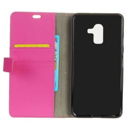 Lommebokdeksel 2-kort Samsung Galaxy J8 2018 (SM-J800F)  - Rosa
