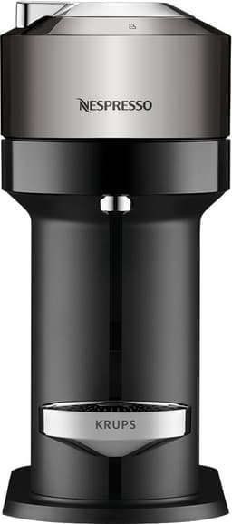 NESPRESSOVertuo Next kaffemaskin fra Krups, Mørk krom