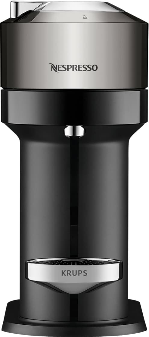 NESPRESSO Vertuo Next kaffemaskin av Krups, Dark Chrome