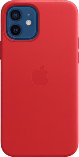iPhone 12/12 Pro lærdeksel med MagSafe (PRODUCT)RED