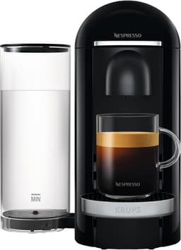 NESPRESSOVertuo Plus Deluxe kaffemaskin fra Krups, Sort