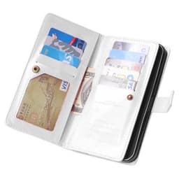 Lompakkotelo Flexi 9-kortti Huawei P9 Plus (VIE-L29)  - valkoinen