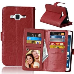 Dobbeltflip Flexi 9-kort Samsung Galaxy J3 / J3 2016 (SM-J300 / J320F)