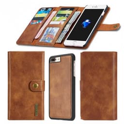 Multi lommebok Tri-Fold 12-kort Apple iPhone 7 Plus / 8 Plus  - brun
