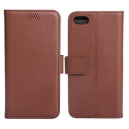 Lompakkokotelo 2-kortti Apple iPhone 7/8  - ruskea
