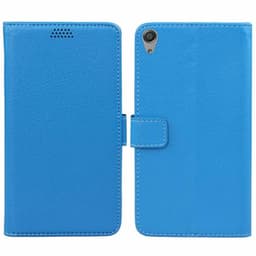 Lommebokdeksel 2-kort Sony Xperia E5 (F3311)  - Blå