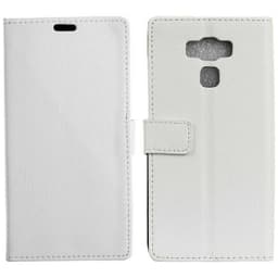 Lompakkokotelo 2-kortti Asus Zenfone 3 Max (ZC553KL)  - valkoinen