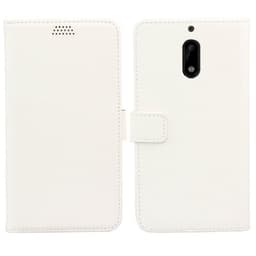 Mobilplånbok 2-kort Nokia 6 (TA-1021)  - Vit