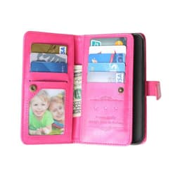Lompakkotelo Flexi 9-kortti Huawei Ascend G7  - pinkki