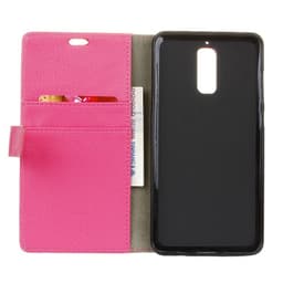 Lommebokdeksel 2-kort Huawei Mate 9 Pro (LON-L29)  - Rosa