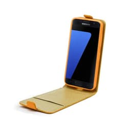 Sligo lompakkokotelo Samsung Galaxy S7 Edge (SM-G935F)  - oranssi
