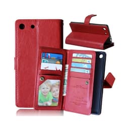 Dobbeltflip Flexi 9-kort Sony Xperia M5 (E5663)  - brun