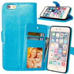 Lommebokdeksel 3-kort Apple iPhone 6, 6S  - Lyse blå
