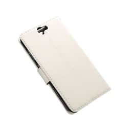 Lommebokdeksel 2-kort HTC ONE A9  - Hvit