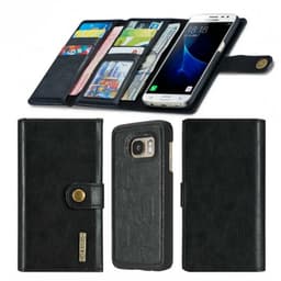 Lompakkotelo Tri-Fold 12-kortti Samsung Galaxy S7 (SM-G930F)  - musta