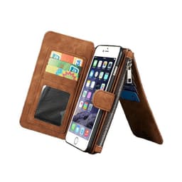 Multi Lommebok 14-kort Apple iPhone 6, 6s  - brun