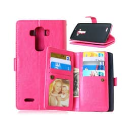Dobbeltflip Flexi 9-kort LG G4 (H815)  - Rosa