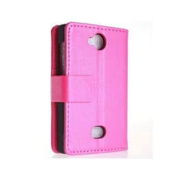Lompakkokotelo 2-kortti Nokia Asha 503  - pinkki