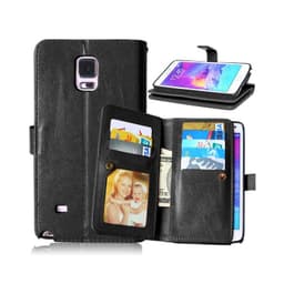 Lompakkotelo Flexi 9-kortti Samsung Galaxy Note 4 (SM-N910F)  - musta