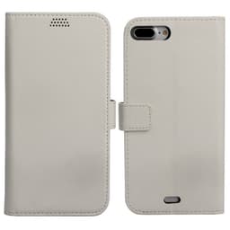 Lommebokdeksel 2-kort Apple iPhone 7 Plus / 8 Plus  - Hvit
