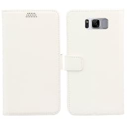 Lommebokdeksel 2-kort Samsung Galaxy S8 (SM-G950F)  - Hvit
