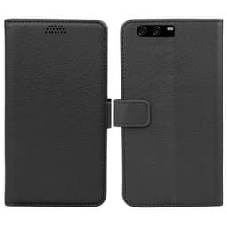 Lommebokdeksel 2-kort Huawei P10 (VTR-L29)  - Svart