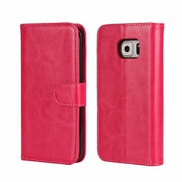 MOVE 2i1 lommebokdeksel Samsung Galaxy S6 Edge (SM-G925F)  - Rosa
