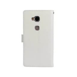 Lommebokdeksel 3-kort Huawei Honor 5X (KIW-AL10)  - Hvit