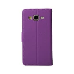 Lompakkokotelo 2-kortti Samsung Galaxy On5 (SM-G550F)  - violetti