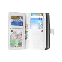 Lompakkotelo Flexi 9-kortti OnePlus One (E1005)  - valkoinen